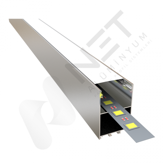 80x50mm Linear Kasa Led Profil